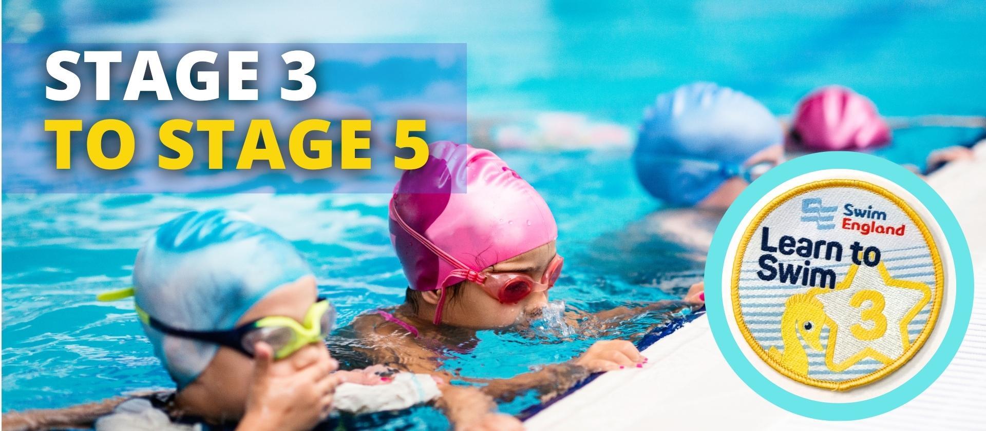 Atherstone leisure complex, swimming pools learn to swim stage 3 - 5
