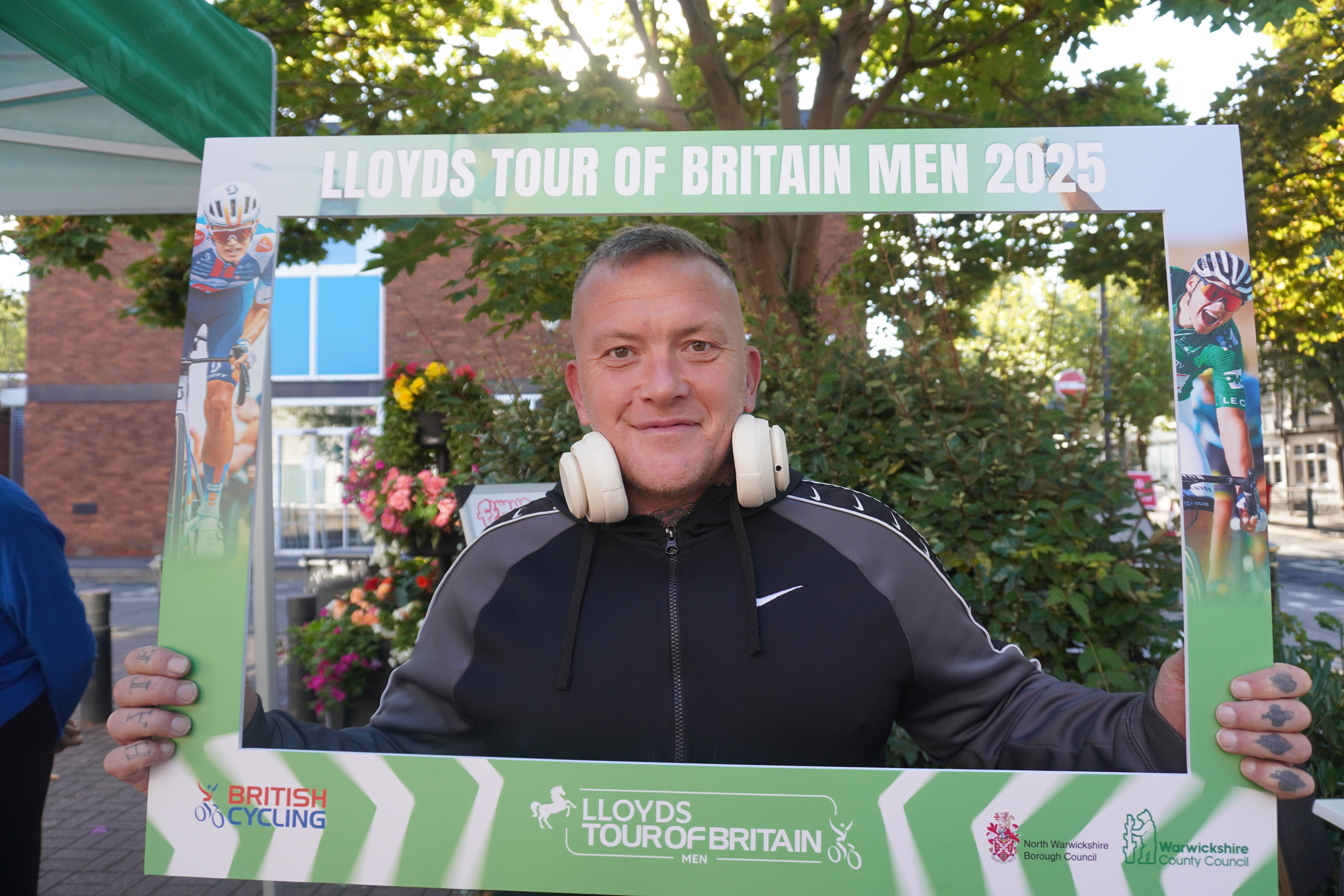 Lloyds Tour of Britain Men 2025 Stage 4 Atherstone - in the frame