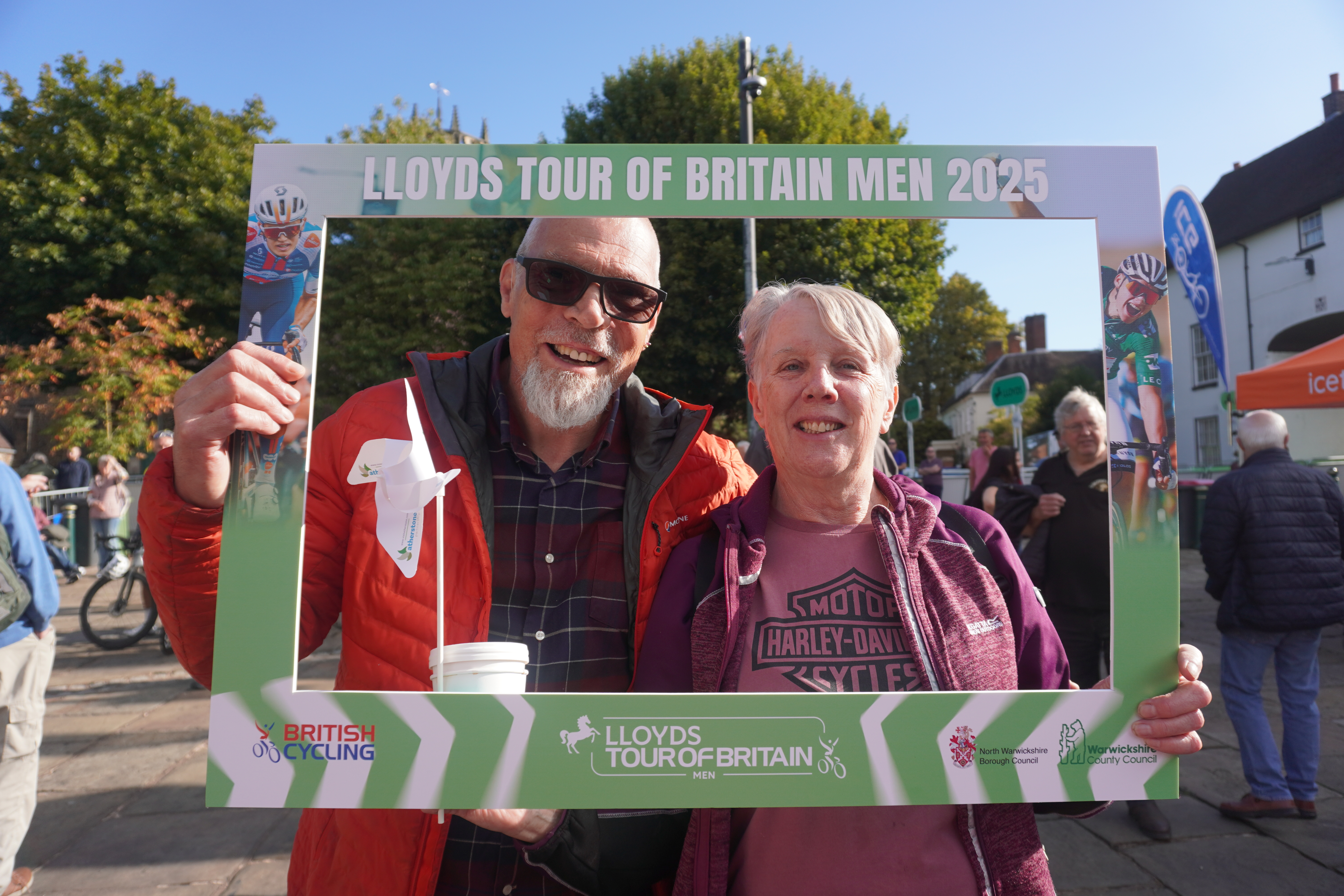 Lloyds Tour of Britain Men 2025 Stage 4 Atherstone - in the frame