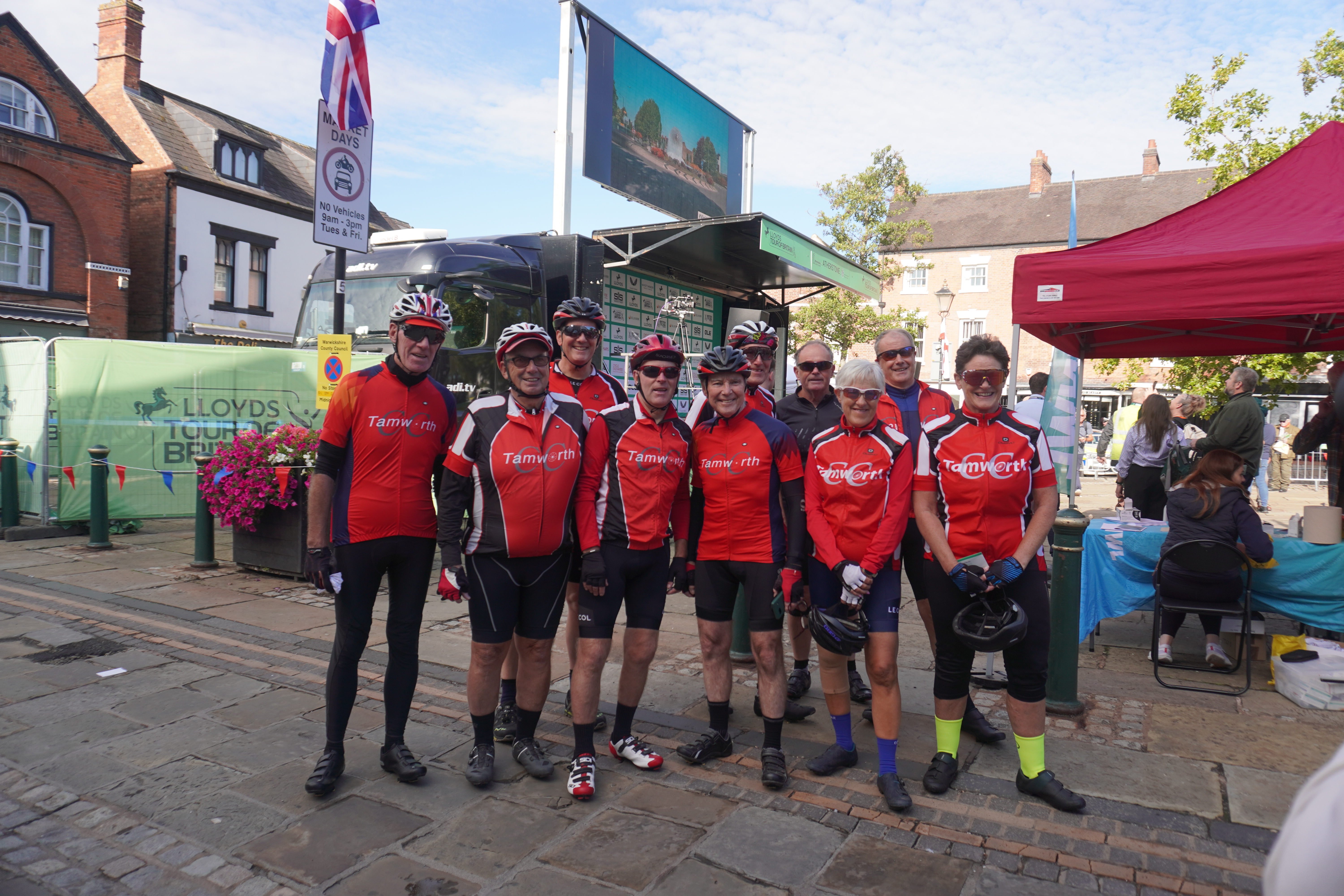 Lloyds Tour of Britain Men 2025 Stage 4 Atherstone - Tamworth Cycling Club