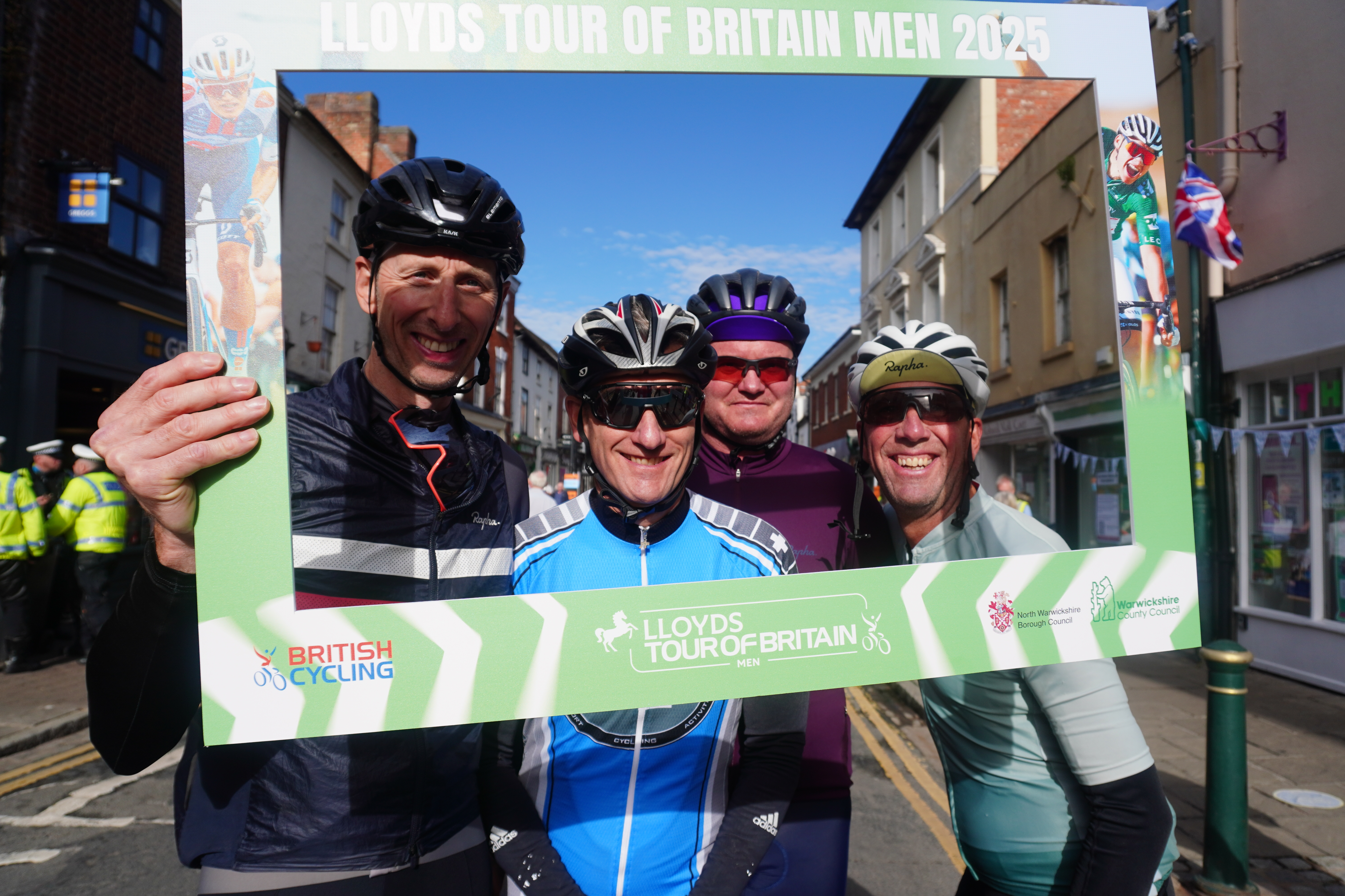 Lloyds Tour of Britain Men 2025 Stage 4 Atherstone - in the frame