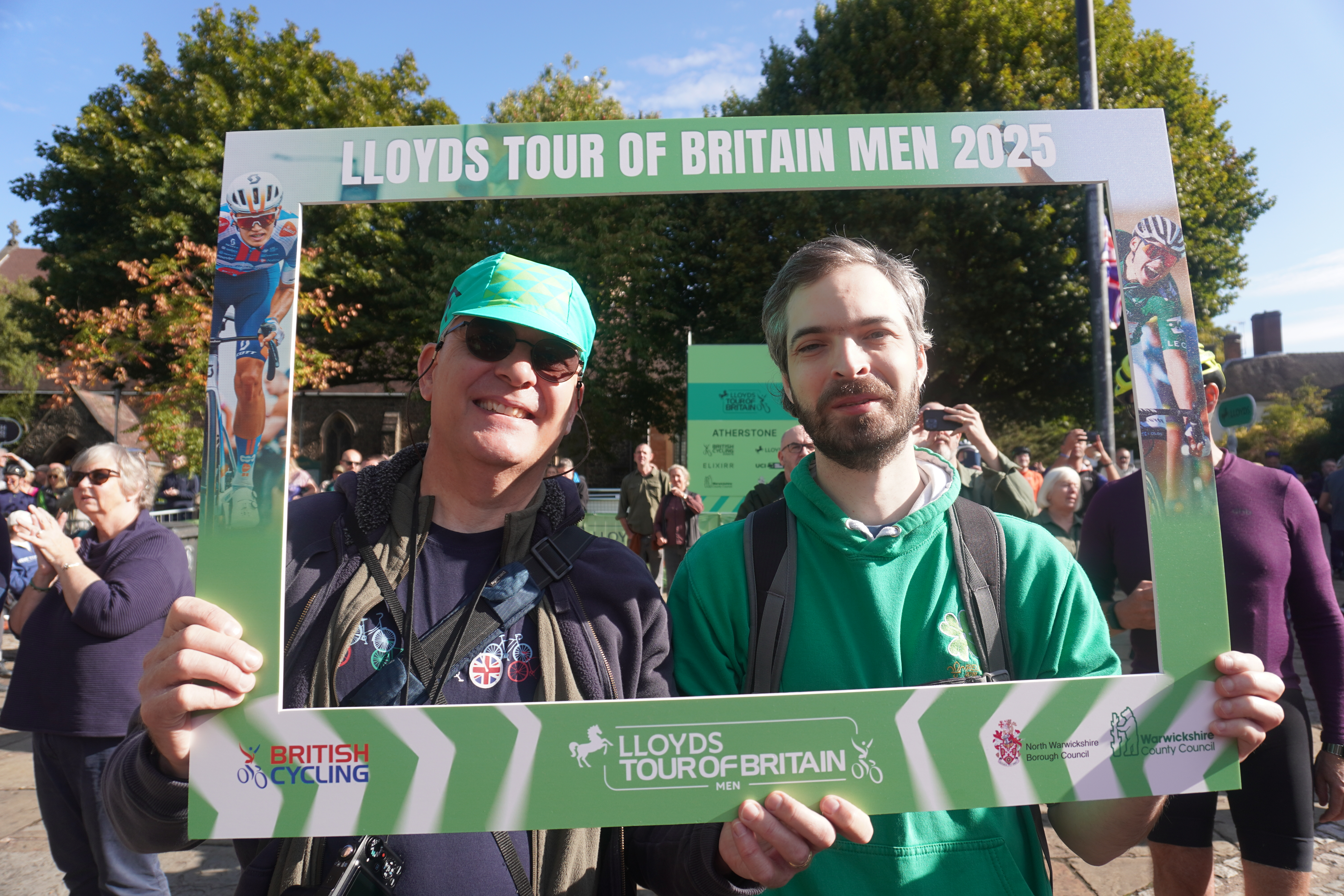 Lloyds Tour of Britain Men 2025 Stage 4 Atherstone - in the frame