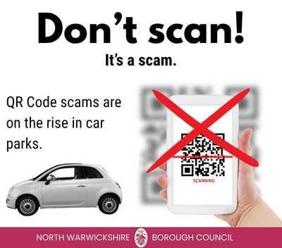 Don't scan QR Codes in RingGo car parks