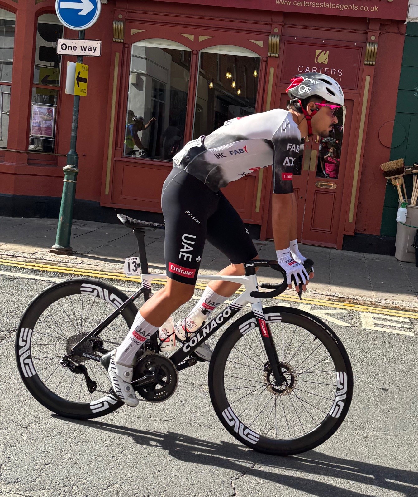 Lloyds Tour of Britain Men 2025 Stage 4 Atherstone - warm up