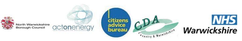 Action Energy, Citizens Advice Bureau, CDA, NHS Warwickshire