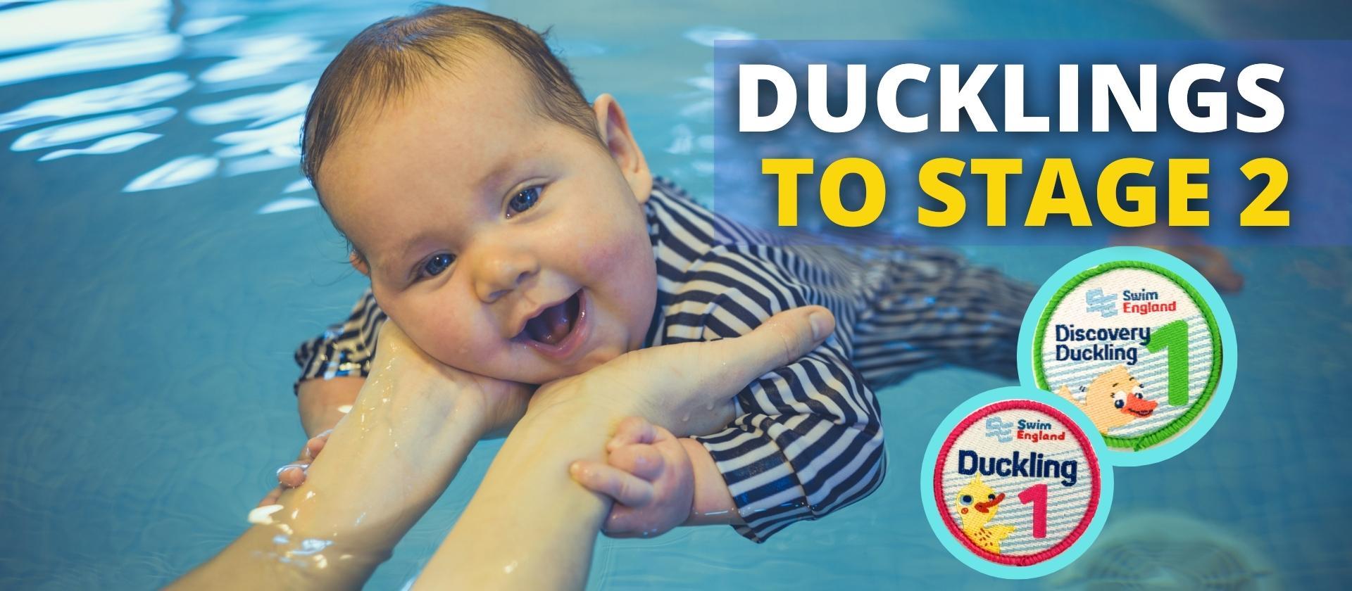 Atherstone leisure complex, swimming pools, ducklings lessons
