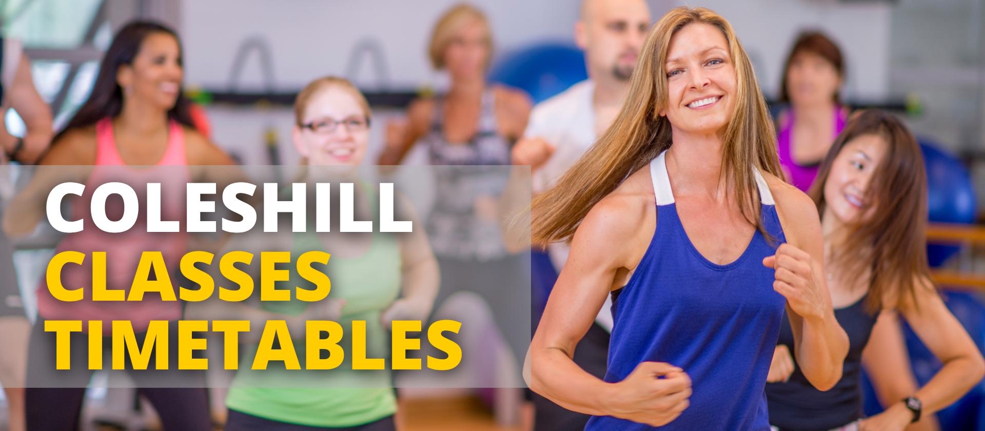 North Warwickshire leisure, Coleshill exercise and fitness classes timetables